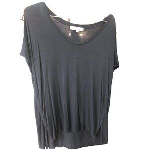 LOFT WOMEN'S NAVY Sleeveless Tunic Top Size M